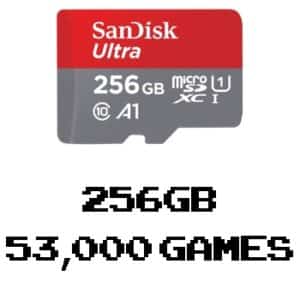 256Gb SD Card with 53,000 Games