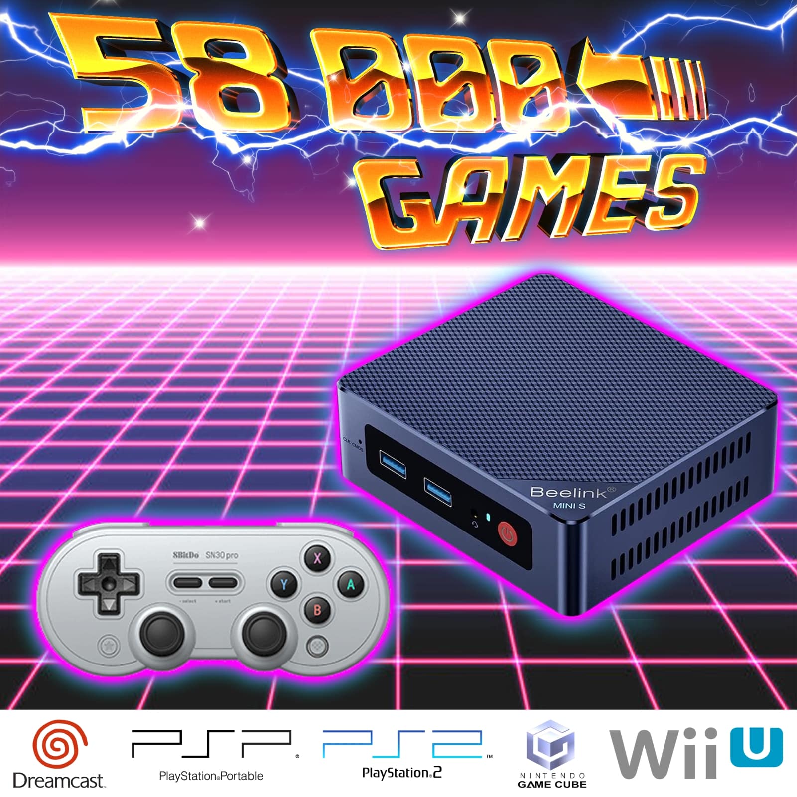 RetroBox 2 Retrogaming Console – ☆ Retrogaming Console ☆ 75.000 games  inside one retro console ! ☆